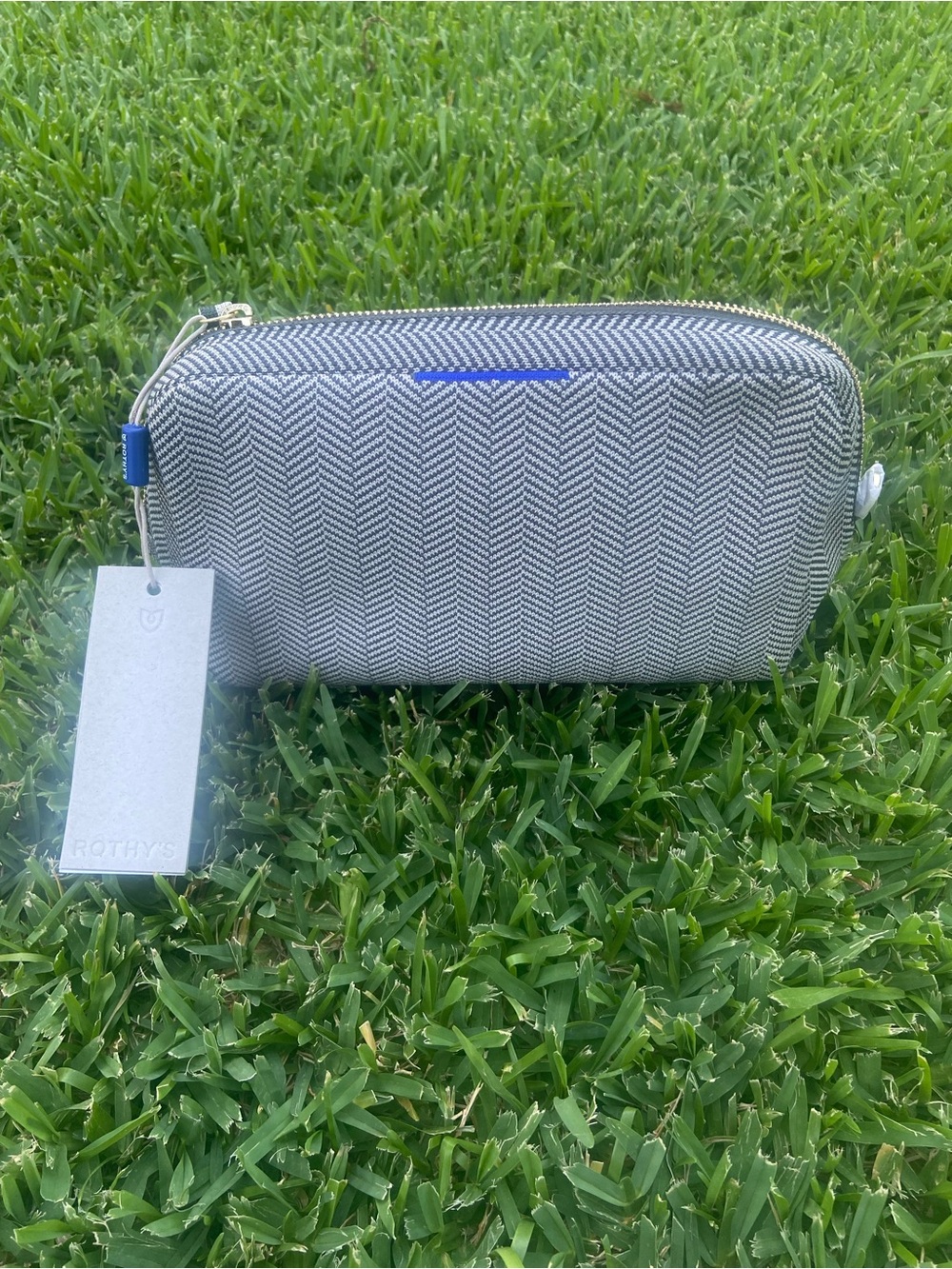 NWT Retired Rothy’s Universal Pouch in “Iron Herringbone” - Picture 2 of 11
